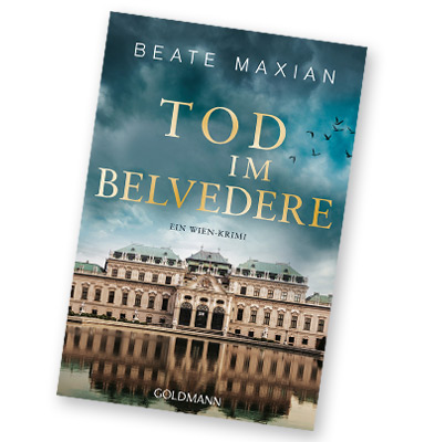 Tod im Belvedere von Beate Maxian, Buchcover