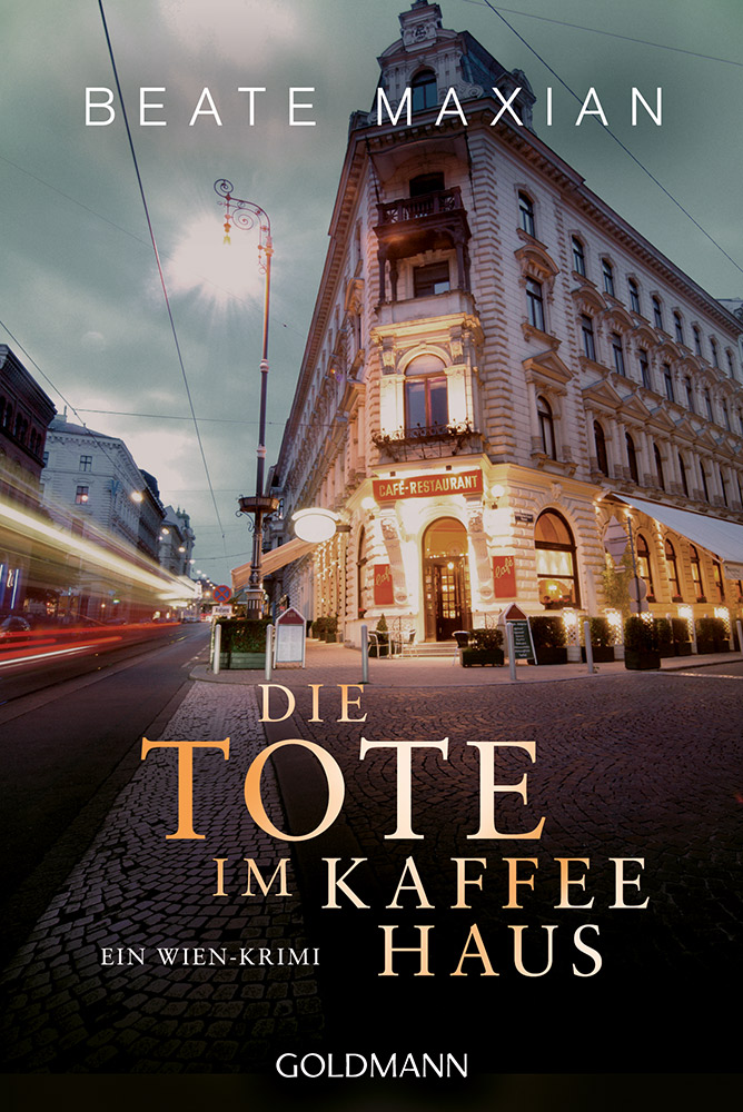 Buchcover Beate Maxian Krimi - Die Tote im Kaffeehaus